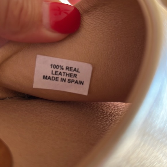 Patricia green made in Spain slides size 38 gold - Picture 7 of 7